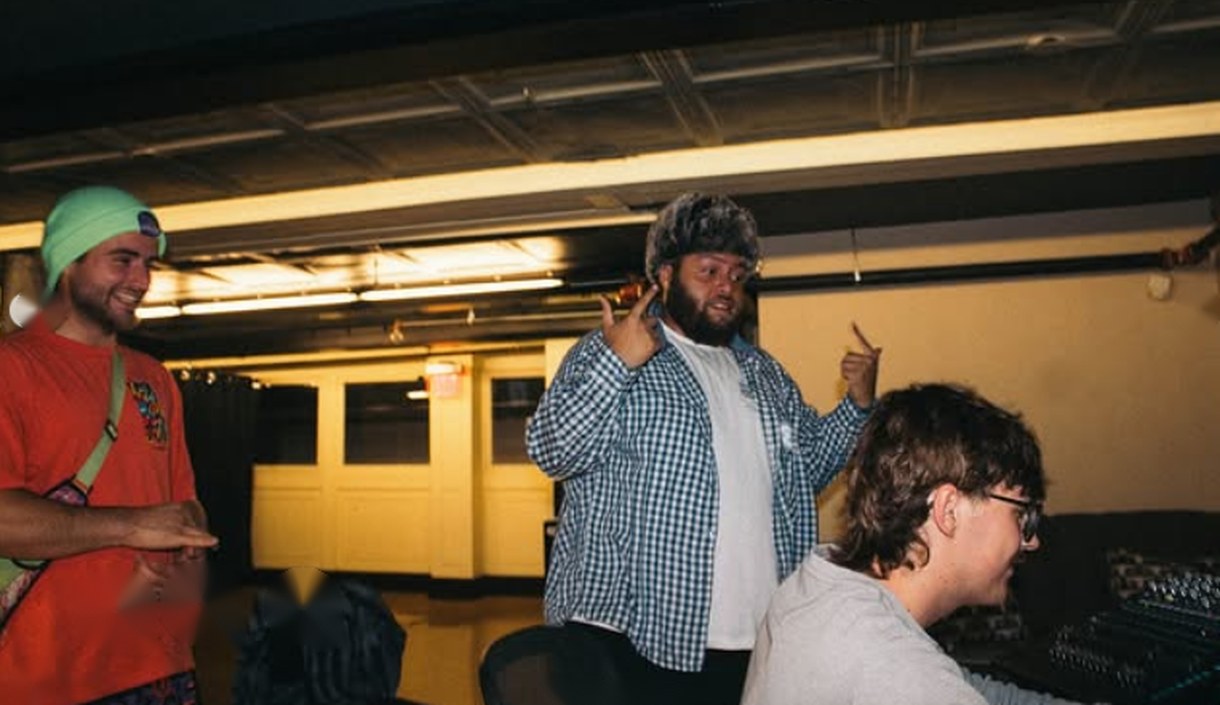 1wave, OkCasheyy and 04Riley in the studio