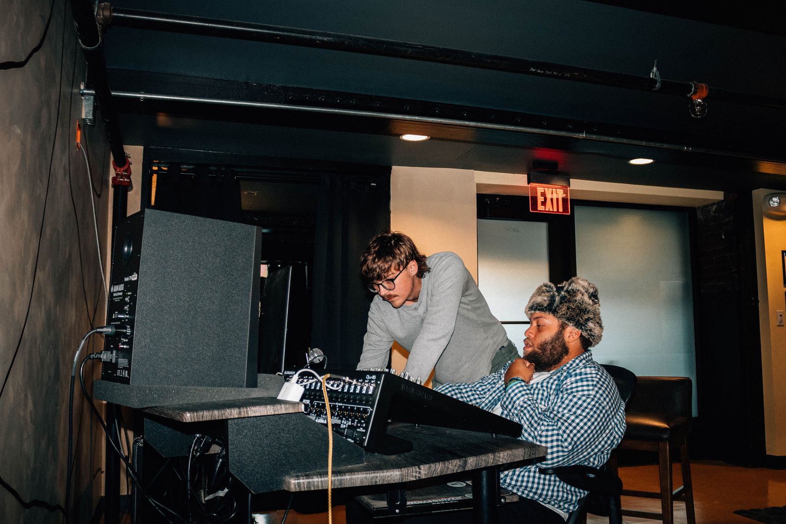 04Riley — On the Allen & Heath.