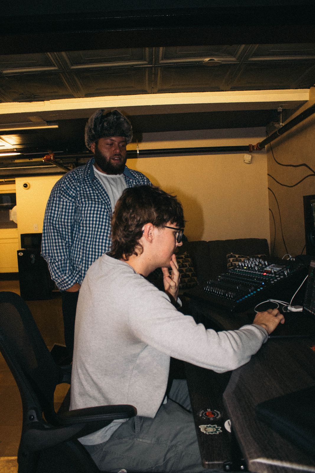 04Riley — Working through a take.